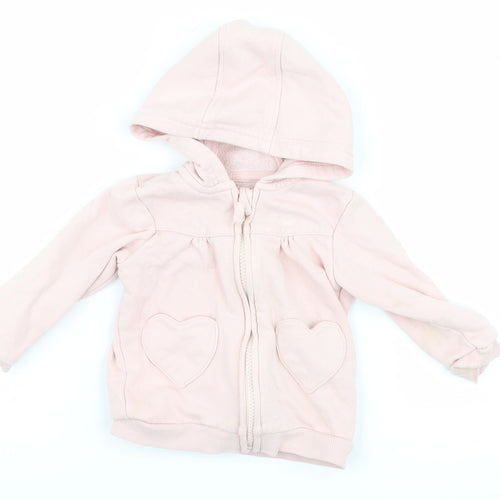 George Girls Pink   Jacket  Size 6-9 Months