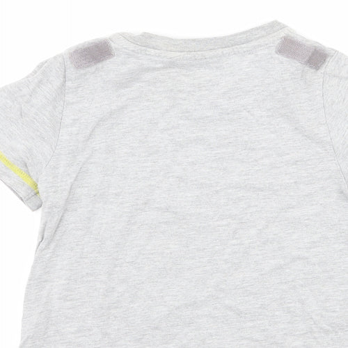 Batman Boys Grey   Basic T-Shirt Size 2-3 Years  - batman