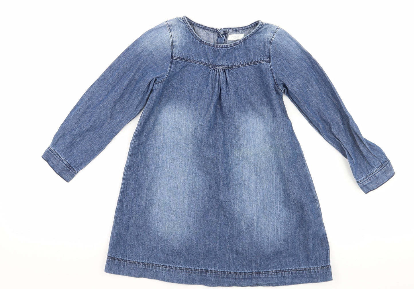 NEXT Girls Blue  Denim A-Line  Size 3-4 Years