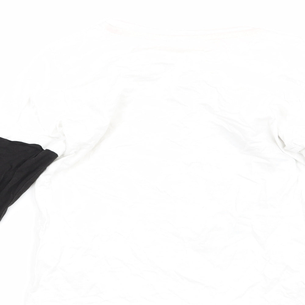 George Boys White   Basic T-Shirt Size 7-8 Years  - nyc