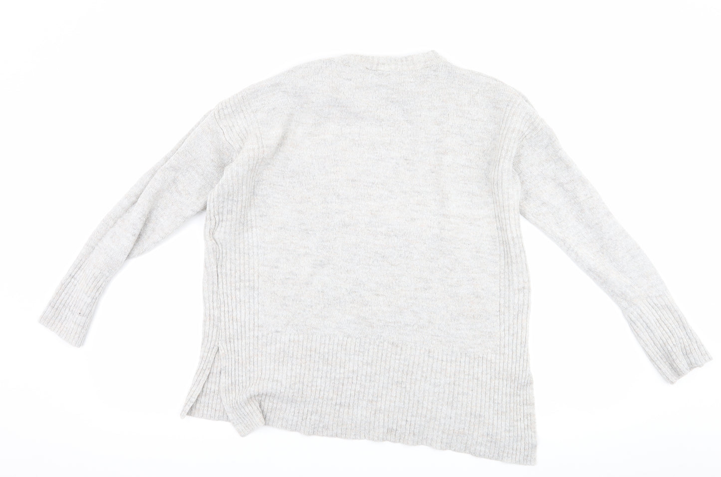 H&M Womens Grey   Pullover Jumper Size M