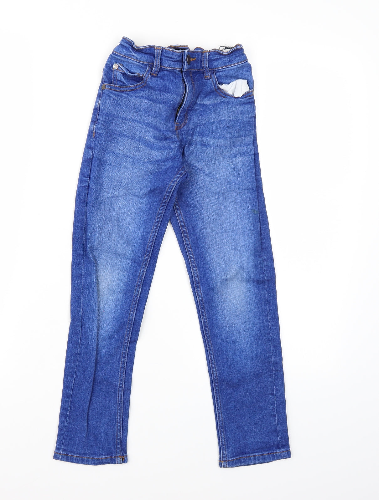 NEXT Boys Blue  Denim Straight Jeans Size 8 Years