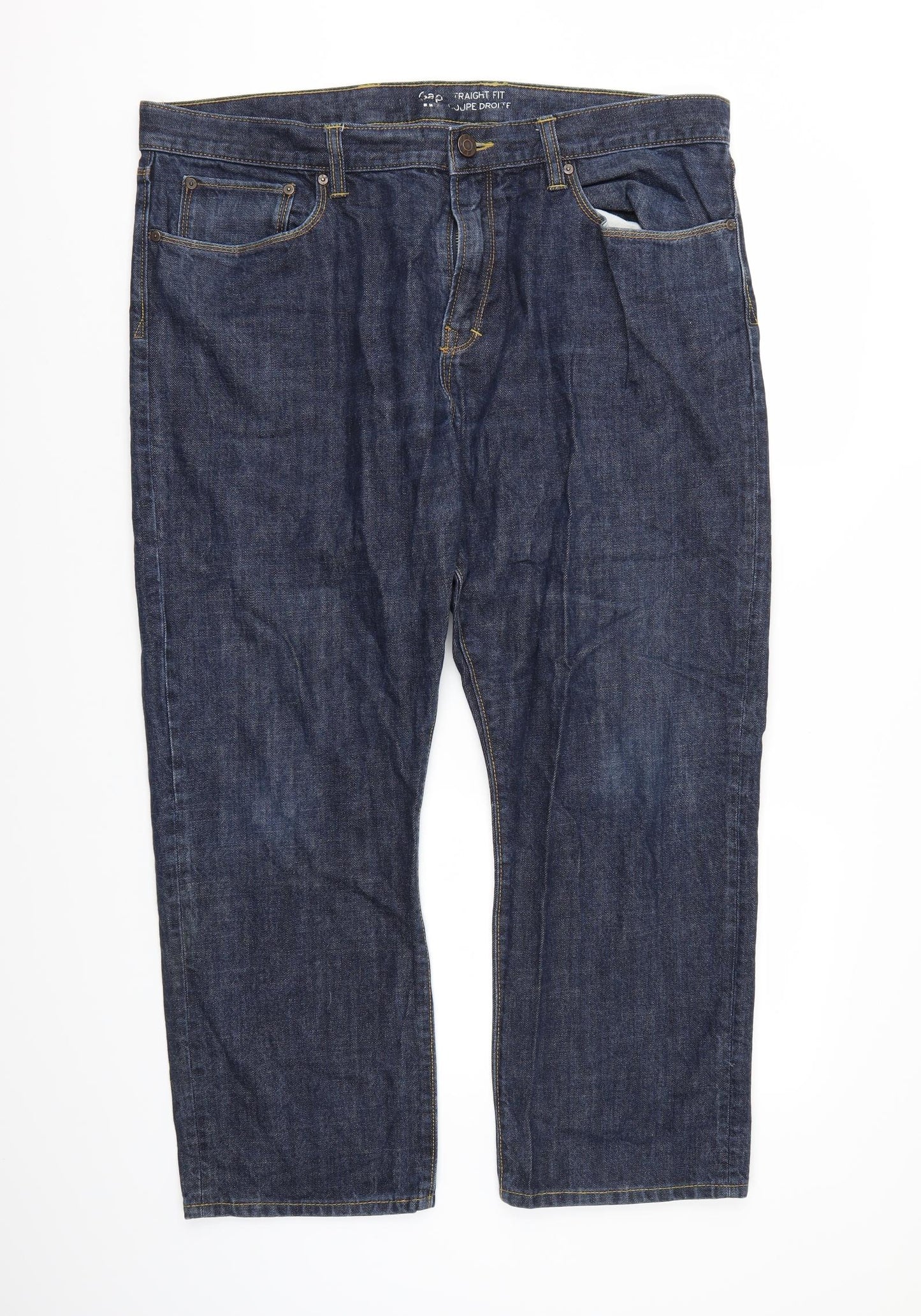 Gap Mens Blue  Denim Straight Jeans  L32 in