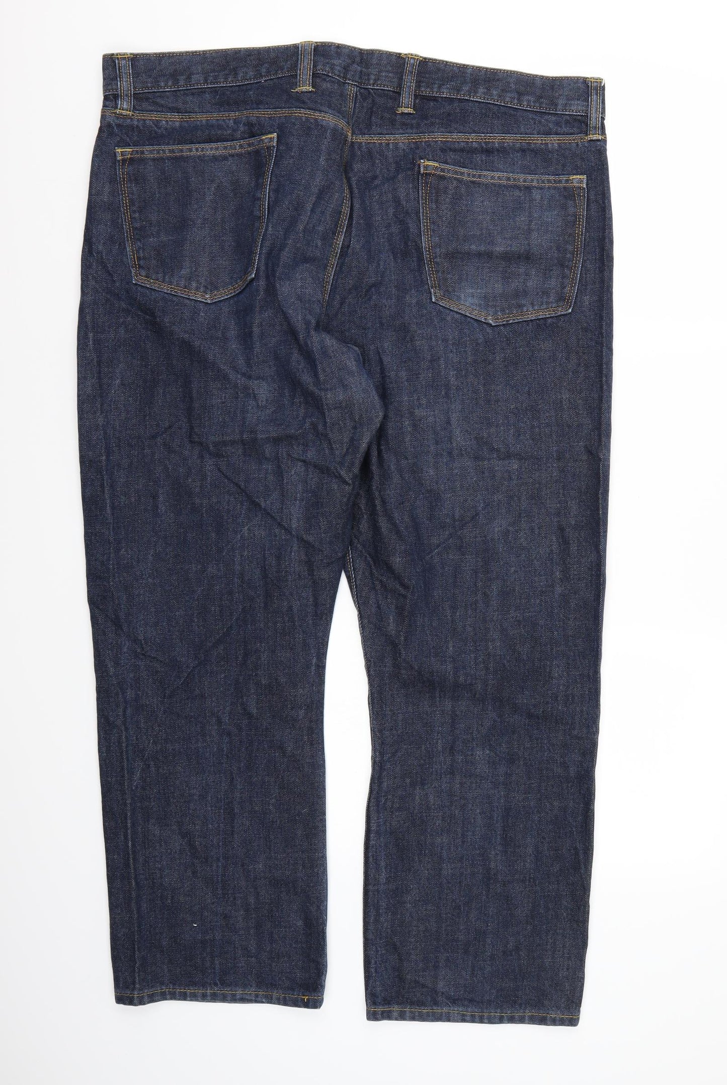 Gap Mens Blue  Denim Straight Jeans  L32 in