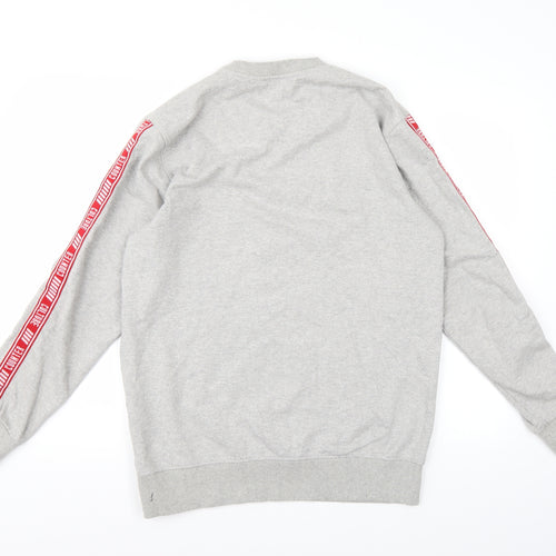 Counter Culture Mens Grey  Jersey Pullover Sweatshirt Size M