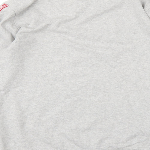 Counter Culture Mens Grey  Jersey Pullover Sweatshirt Size M