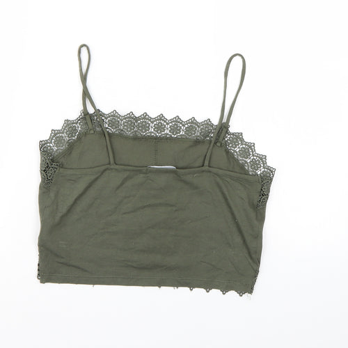 Primark Womens Green   Cropped Tank Size S