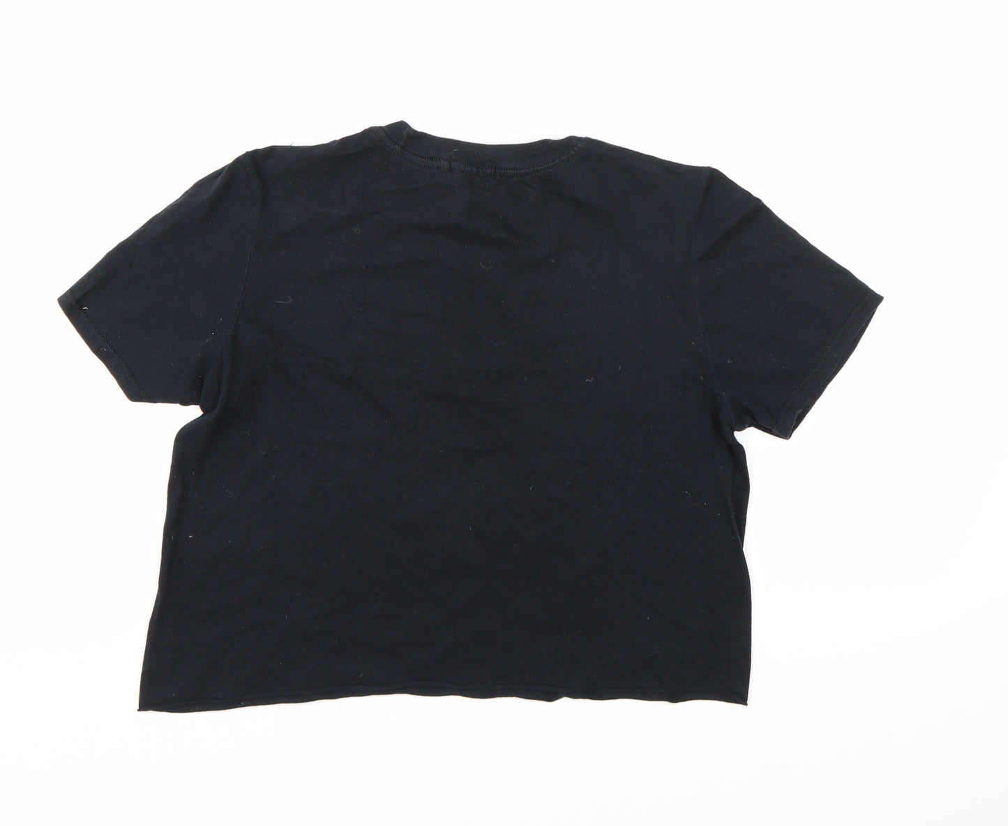 BDG Womens Black   Cropped T-Shirt Size S