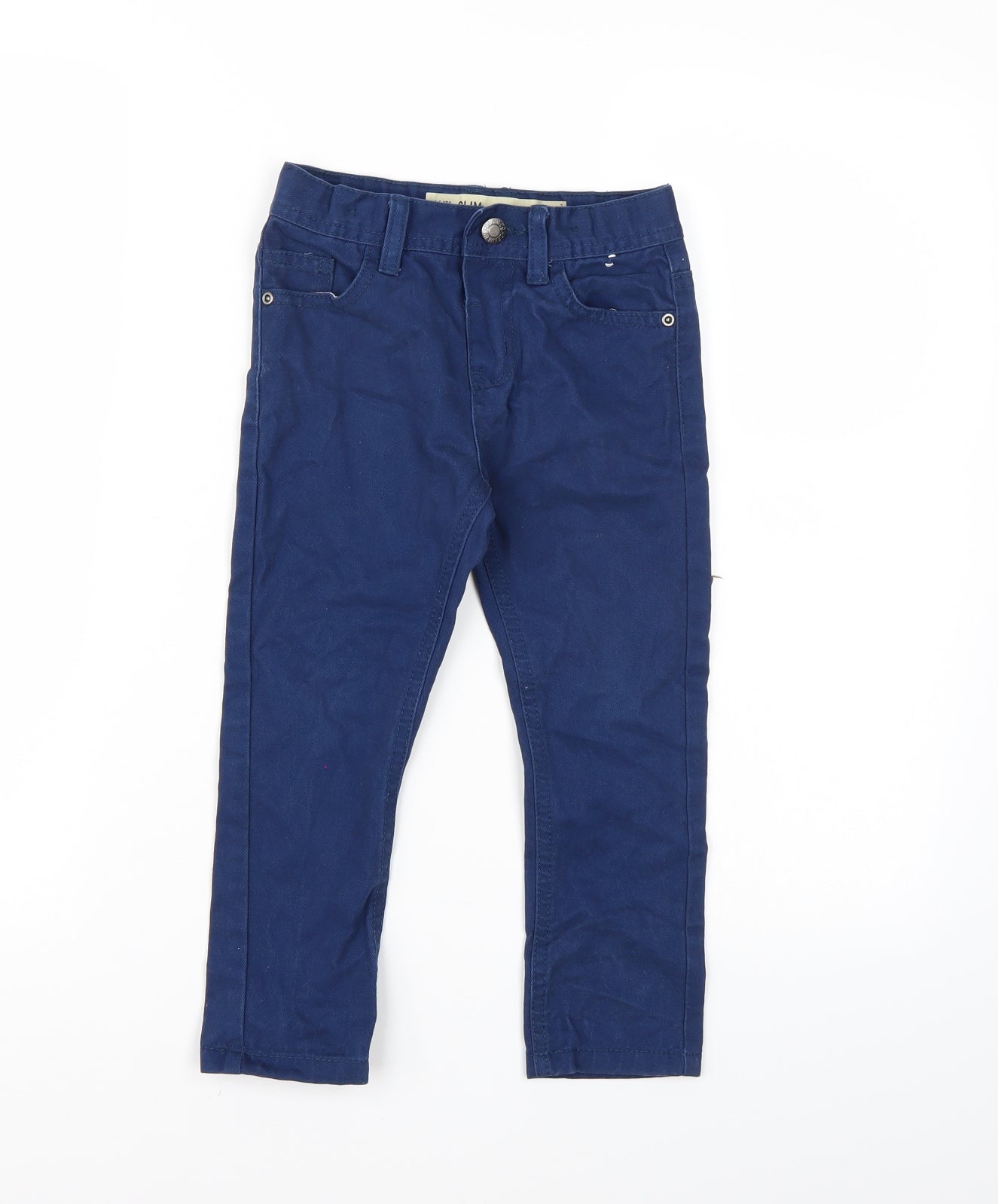 Denim co. Boys Blue   Chino Trousers Size 4-5 Years