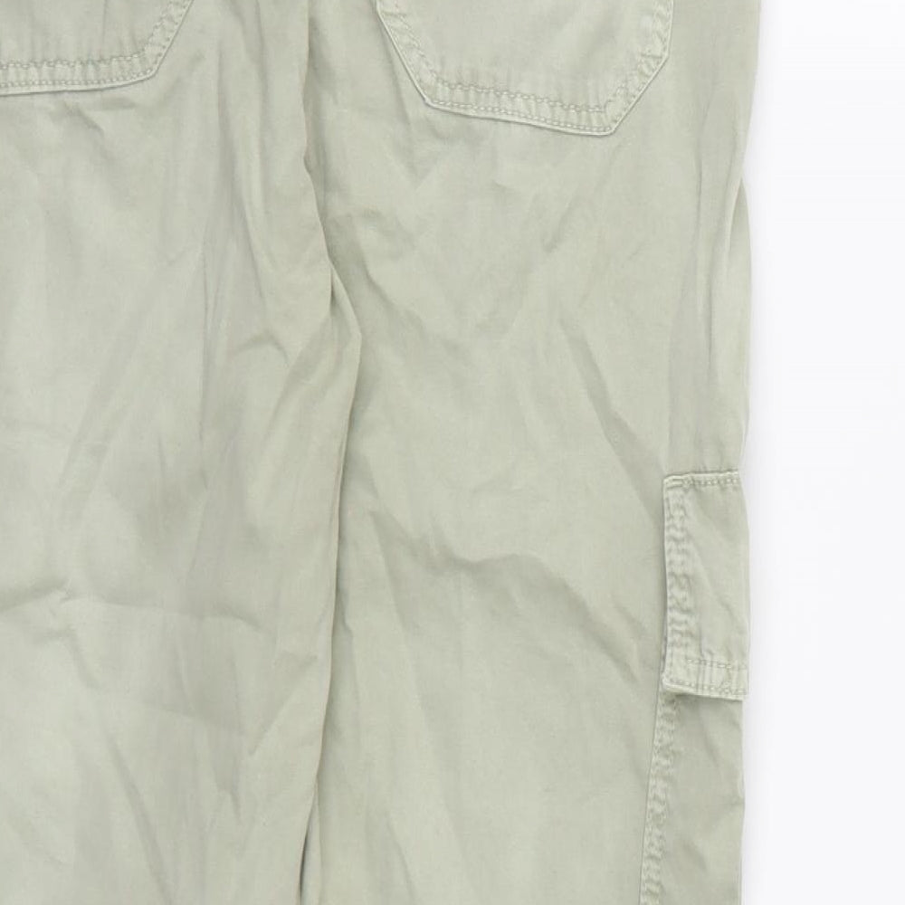 Zara Womens Green   Cargo Trousers Size 6 L24 in