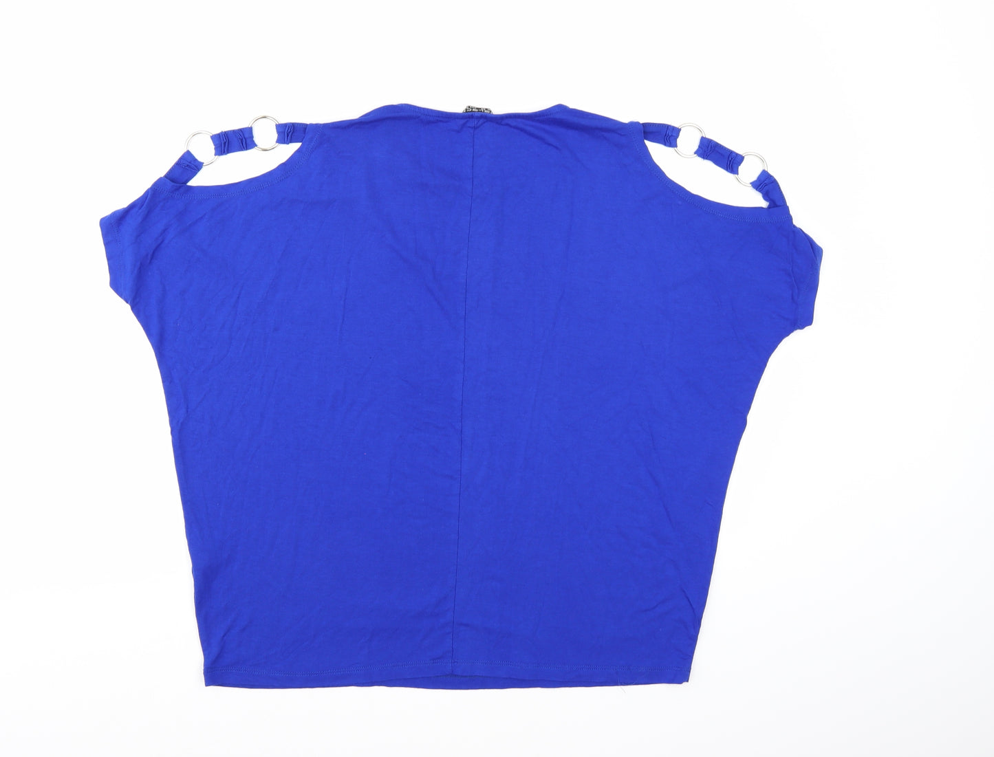 Select Womens Blue   Basic T-Shirt Size 10