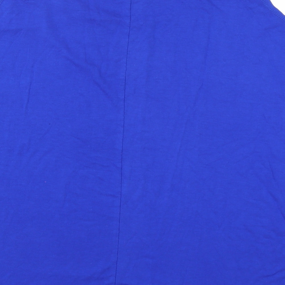 Select Womens Blue   Basic T-Shirt Size 10
