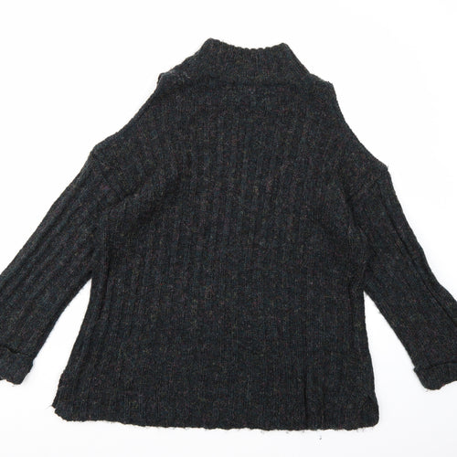 Lottie Womens Blue Striped Knit Pullover Jumper Size 12