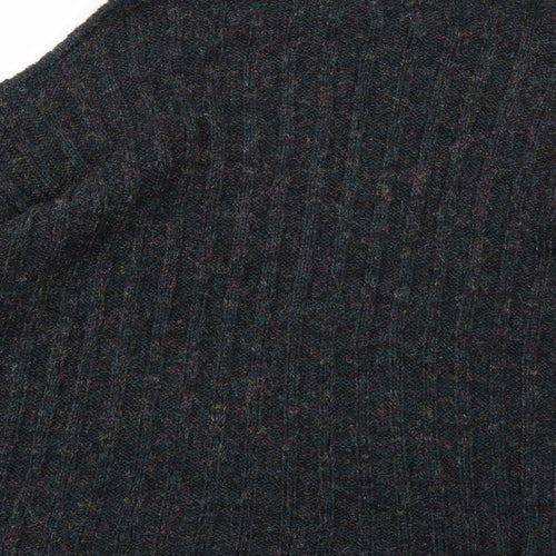 Lottie Womens Blue Striped Knit Pullover Jumper Size 12