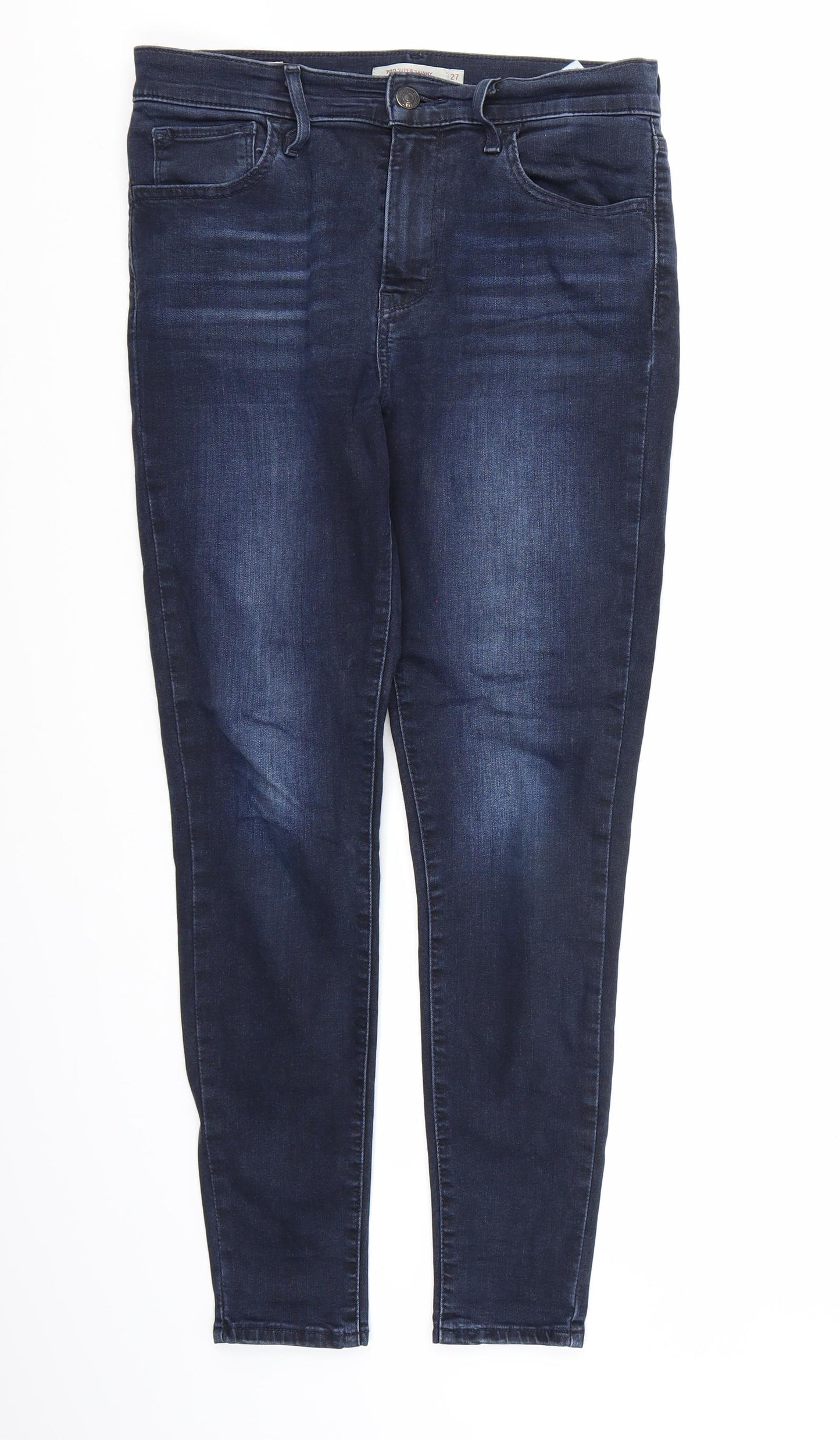 Levis Womens Blue  Denim Skinny Jeans  L27 in