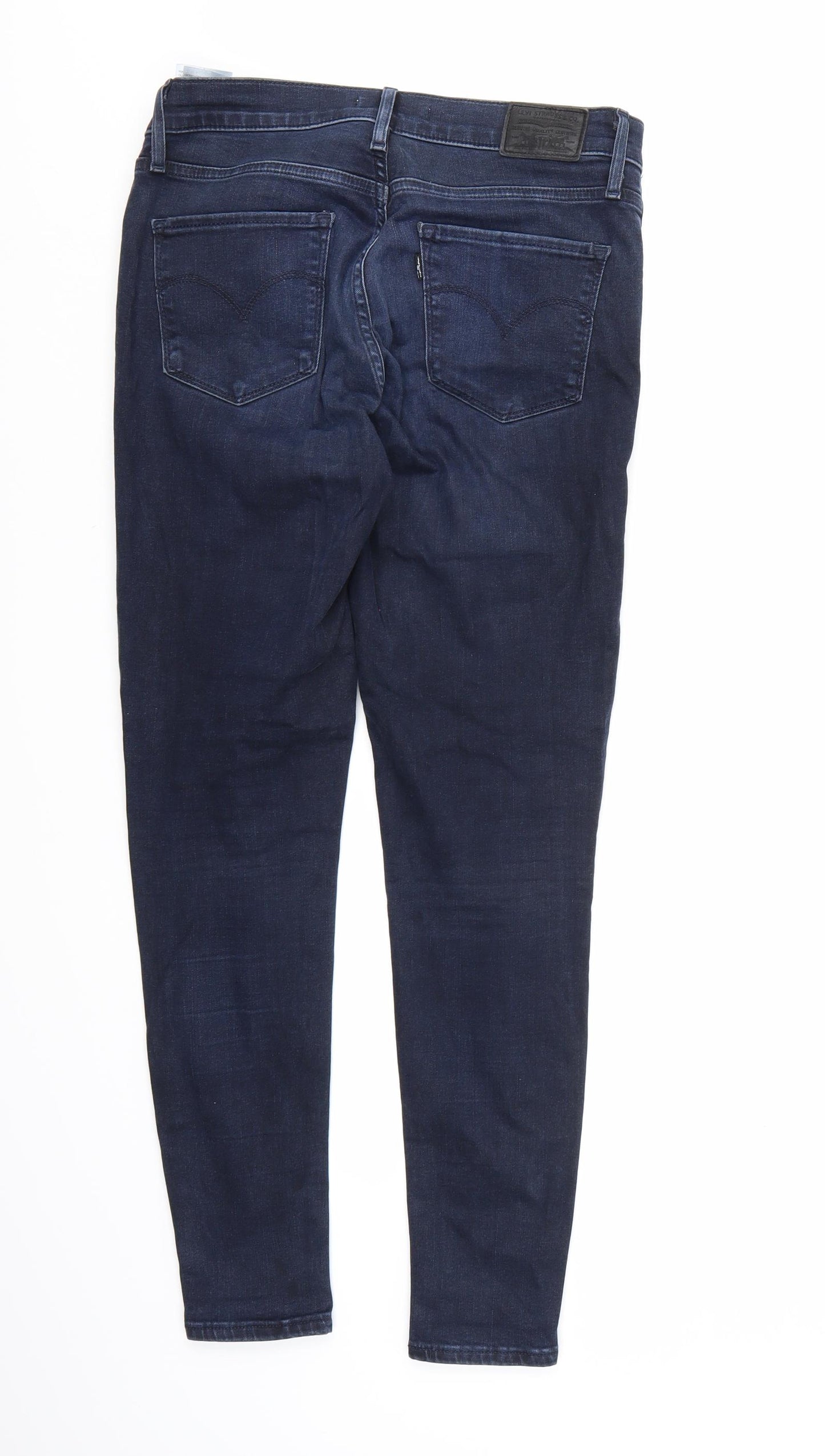 Levis Womens Blue  Denim Skinny Jeans  L27 in