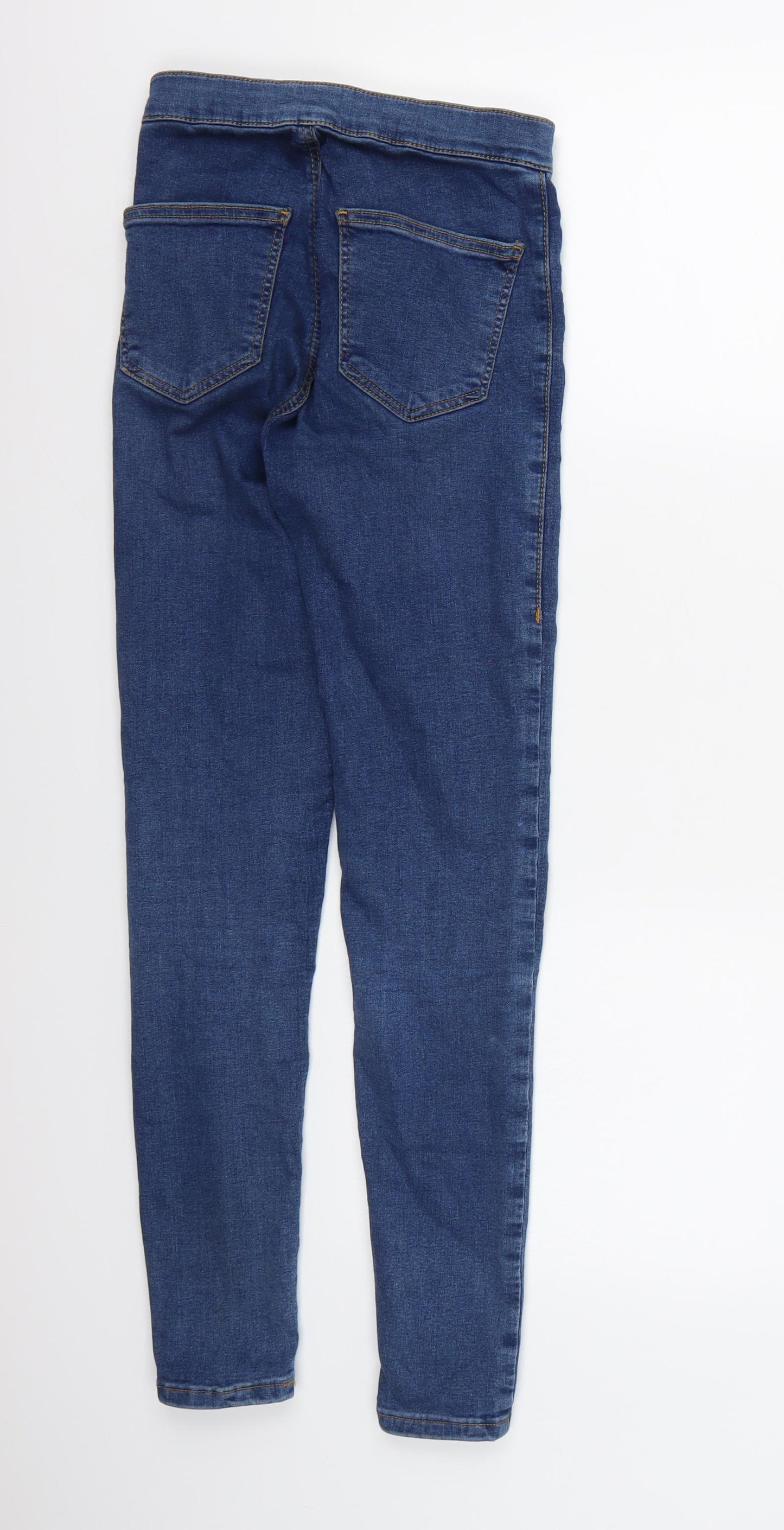 Topshop Womens Blue  Denim Skinny Jeans  L30 in