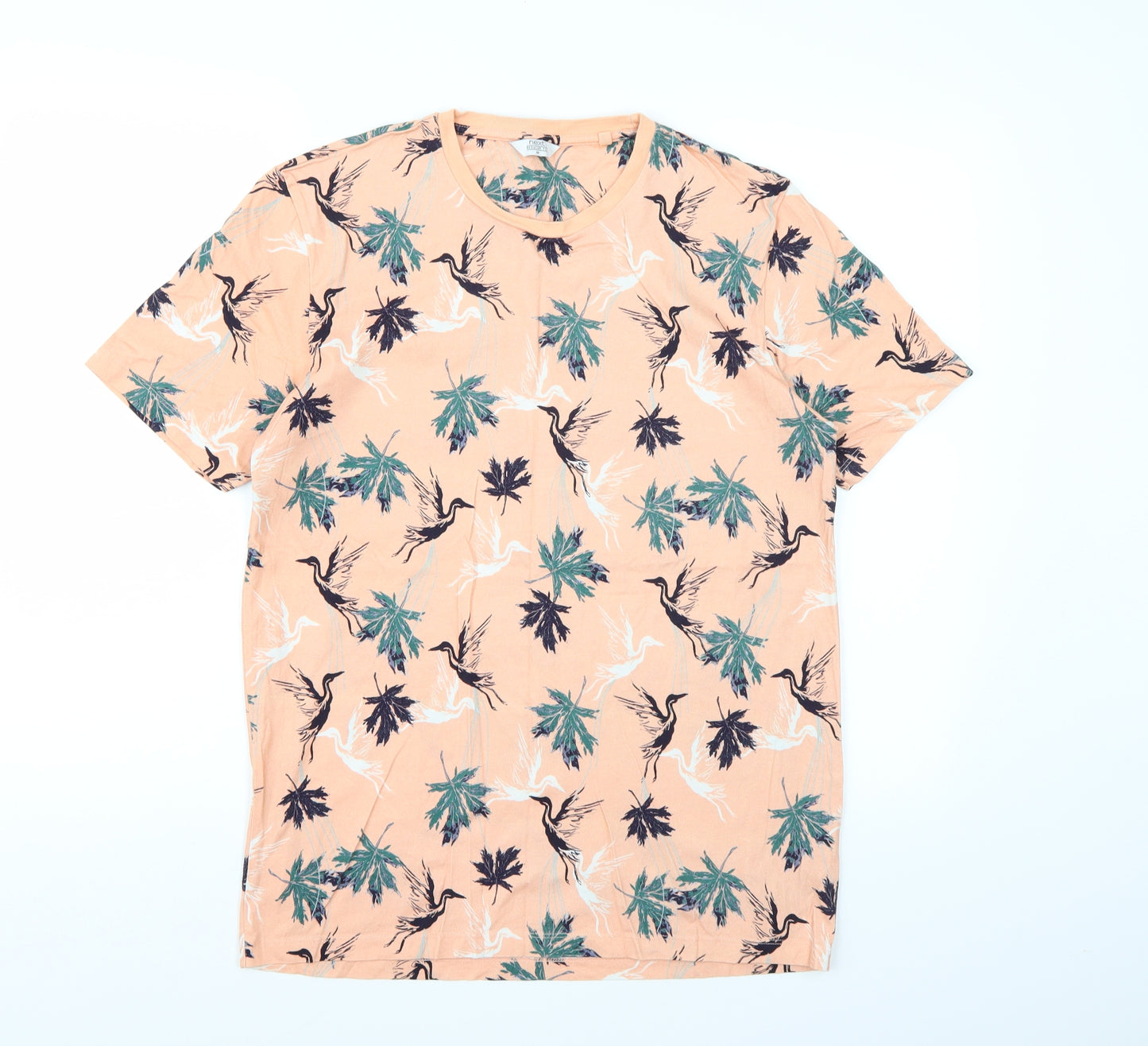 NEXT Mens Orange    T-Shirt Size M
