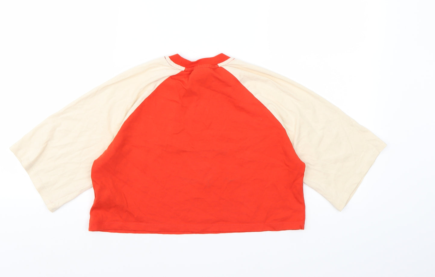 IVY PARK Womens Red   Cropped T-Shirt Size XS