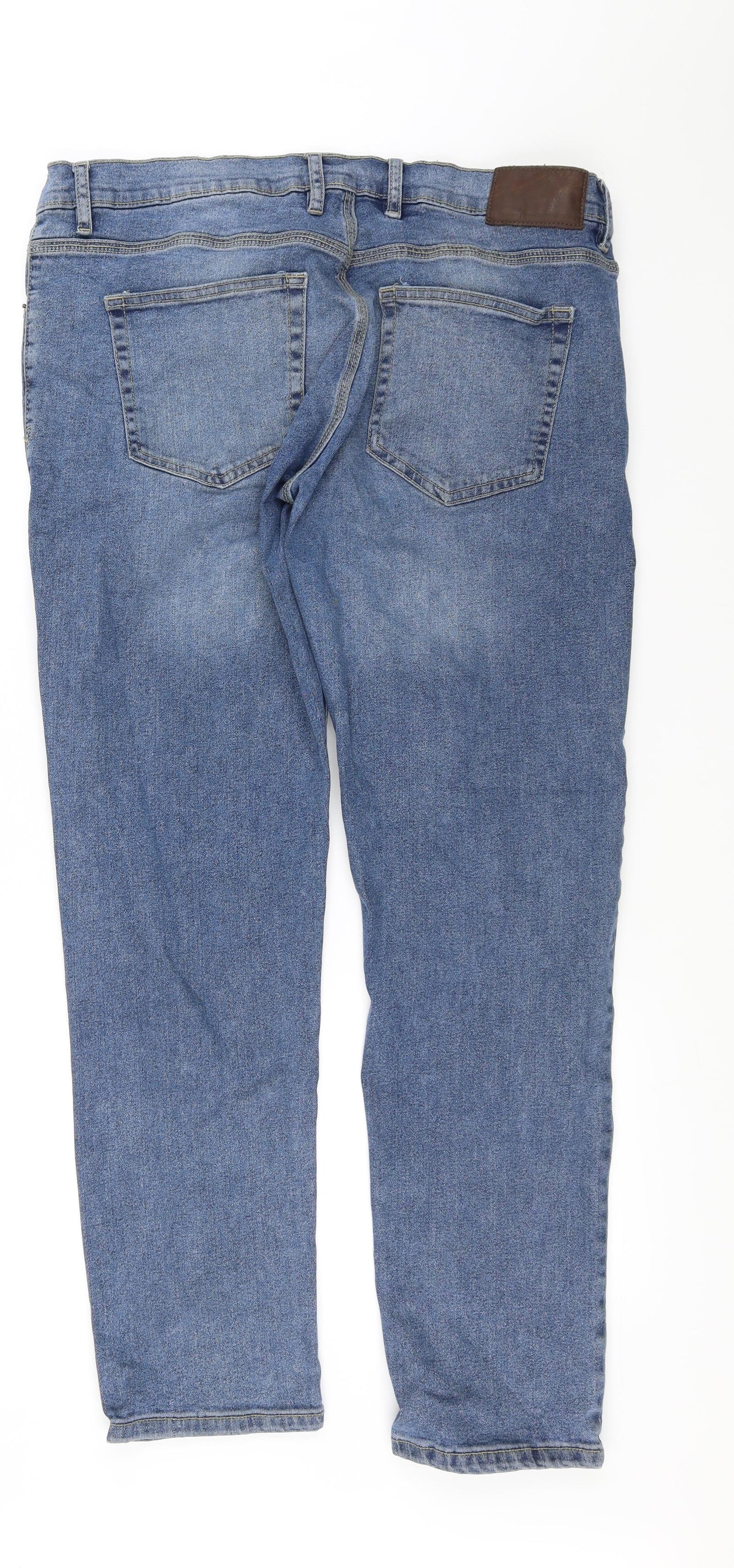 French Connection Mens Blue   Straight Jeans Size 38 L30 in