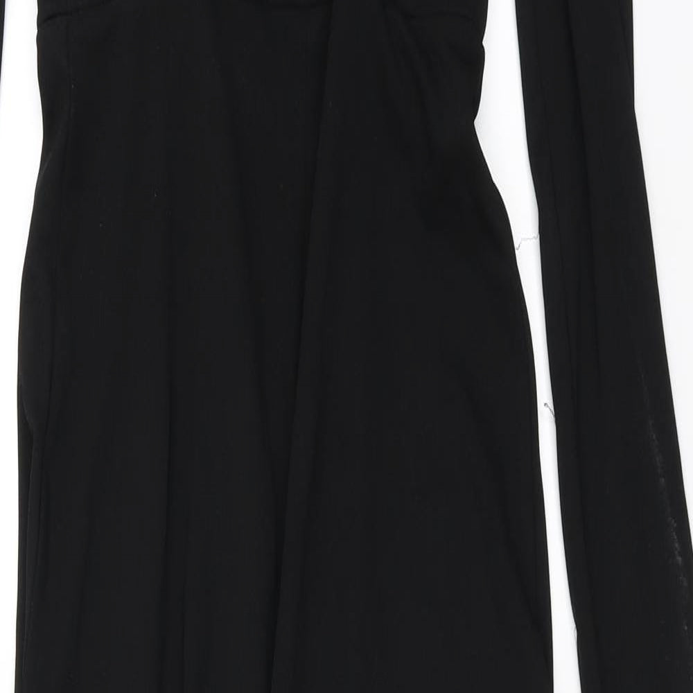 H&M Womens Black   Pencil Dress  Size 10