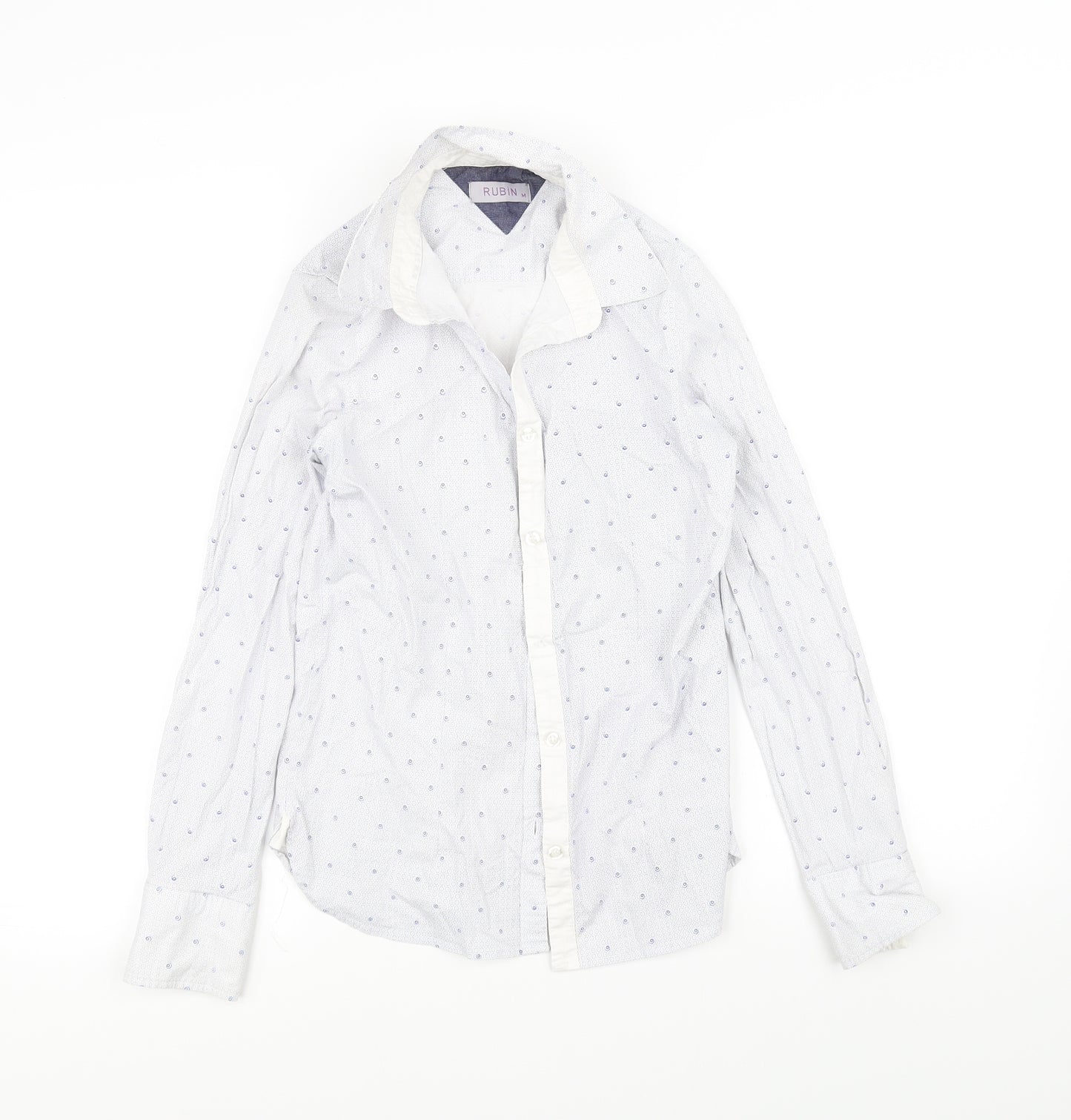rubin Boys White   Basic Button-Up Size M
