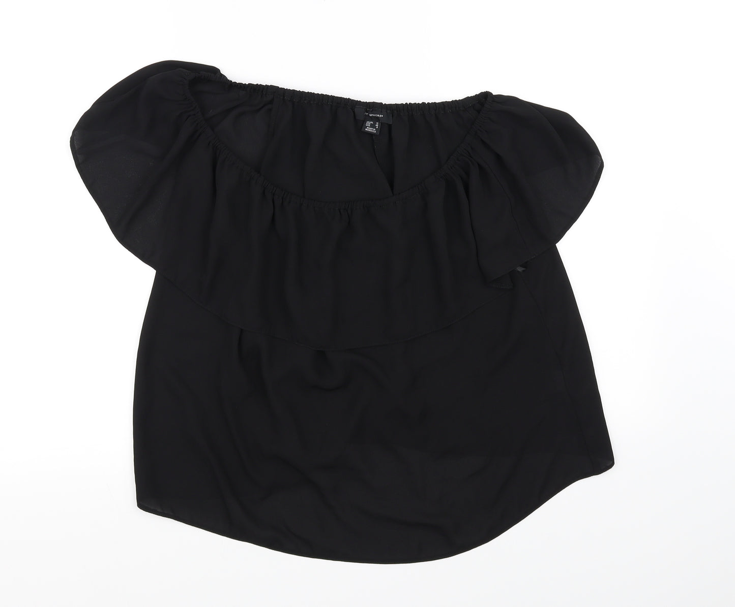 Atmosphere Womens Black   Basic T-Shirt Size 12