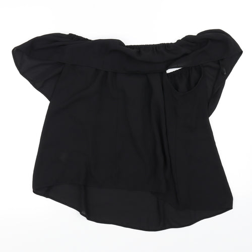 Atmosphere Womens Black   Basic T-Shirt Size 12