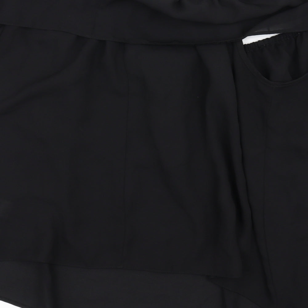 Atmosphere Womens Black   Basic T-Shirt Size 12
