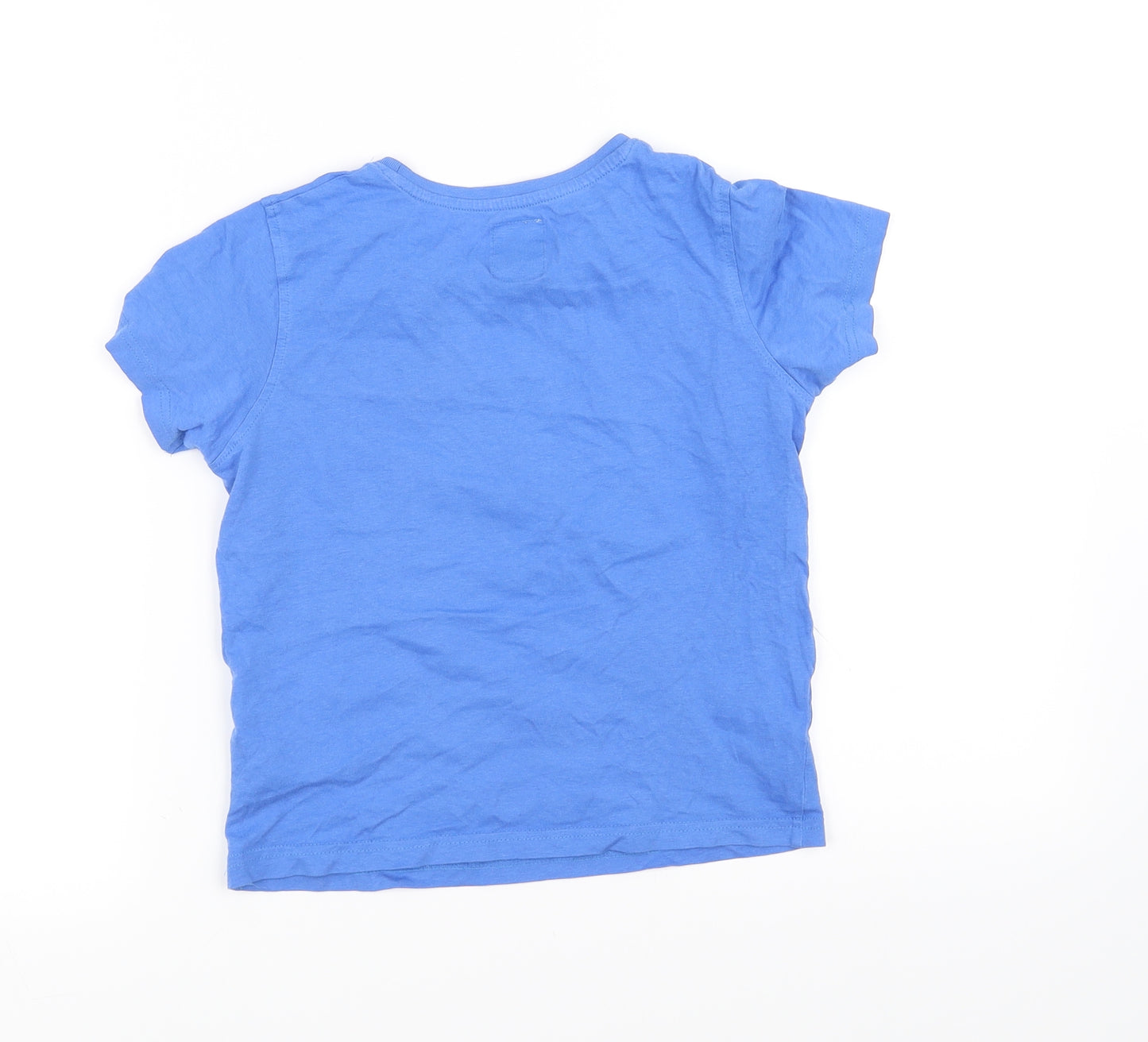 George Boys Blue   Basic T-Shirt Size 6-7 Years