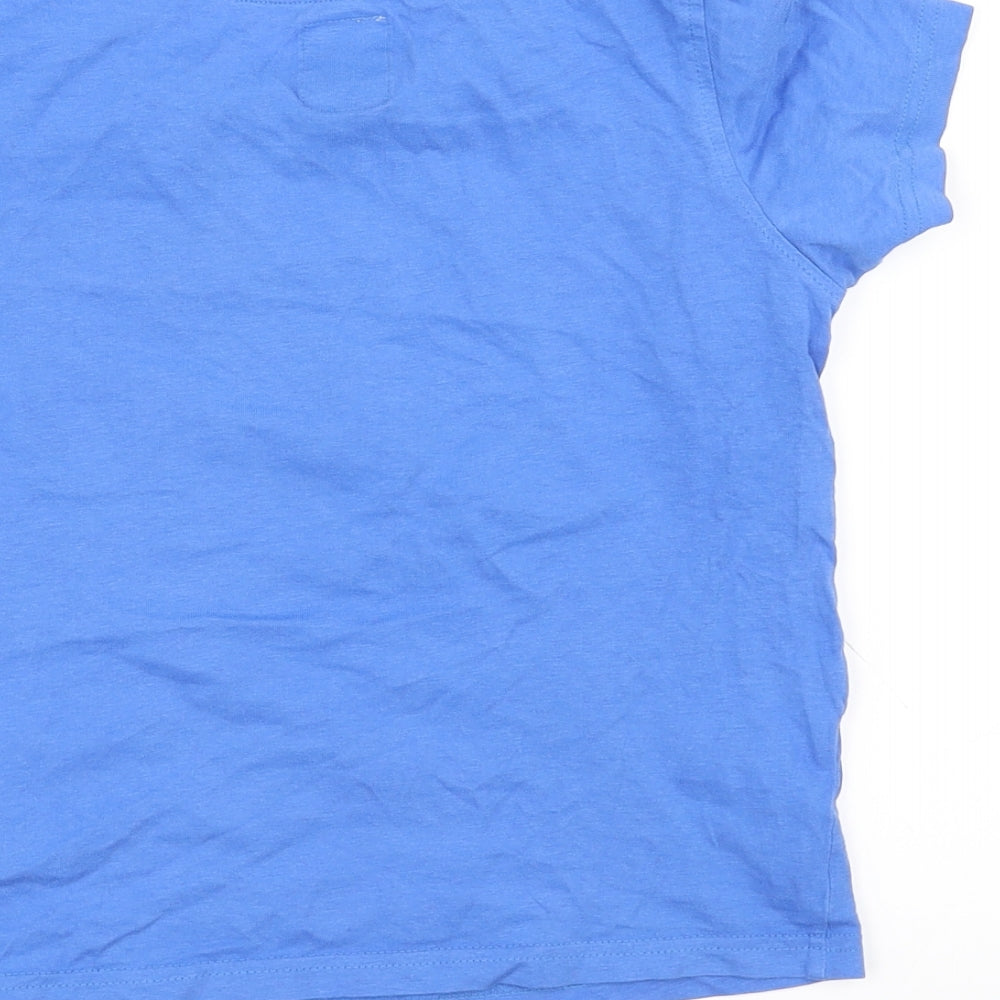 George Boys Blue   Basic T-Shirt Size 6-7 Years