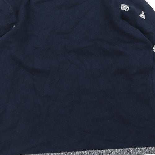 George Girls Blue   Pullover Jumper Size 8-9 Years