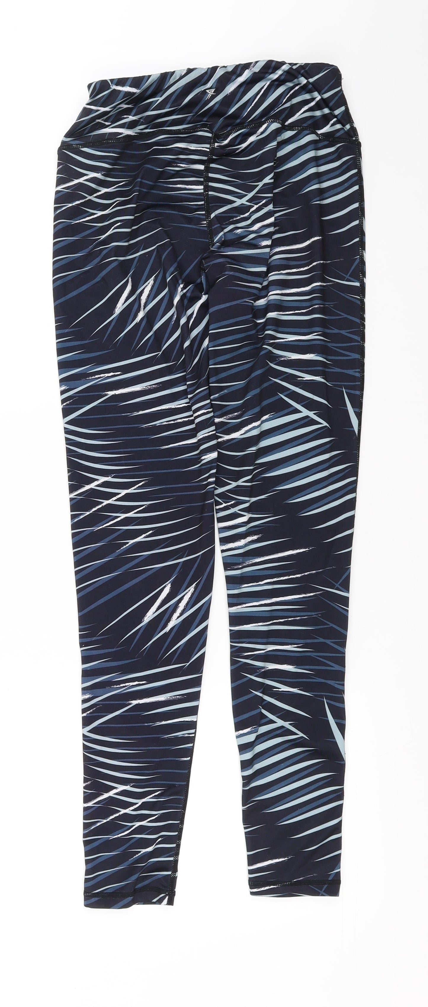 workout Womens Blue   Jogger Leggings Size 8 L26 in