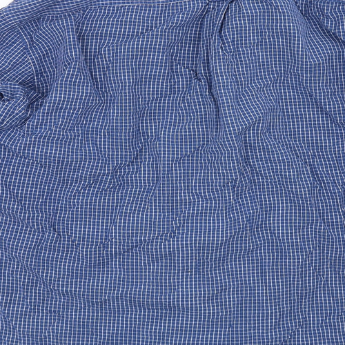Hawkshead Mens Blue    Dress Shirt Size XL