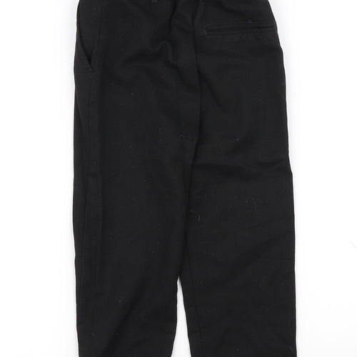 Preworn Boys Black   Dress Pants Trousers Size 4-5 Years