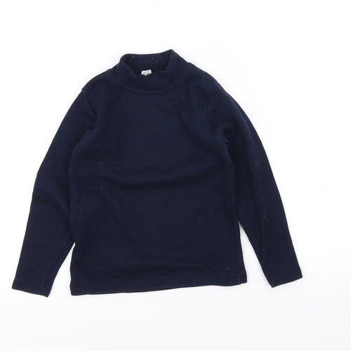 Preworn Boys Blue   Pullover Jumper Size 4 Years