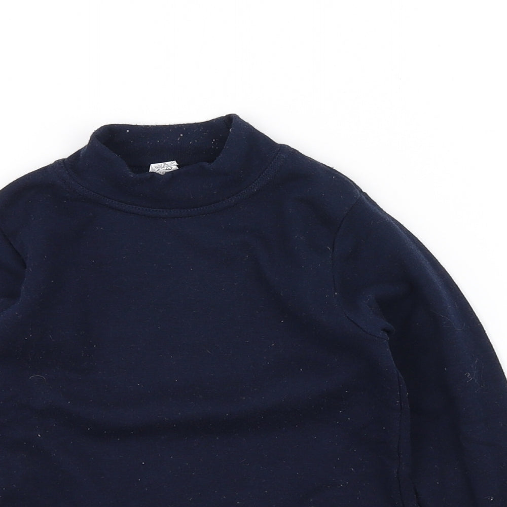 Preworn Boys Blue   Pullover Jumper Size 4 Years