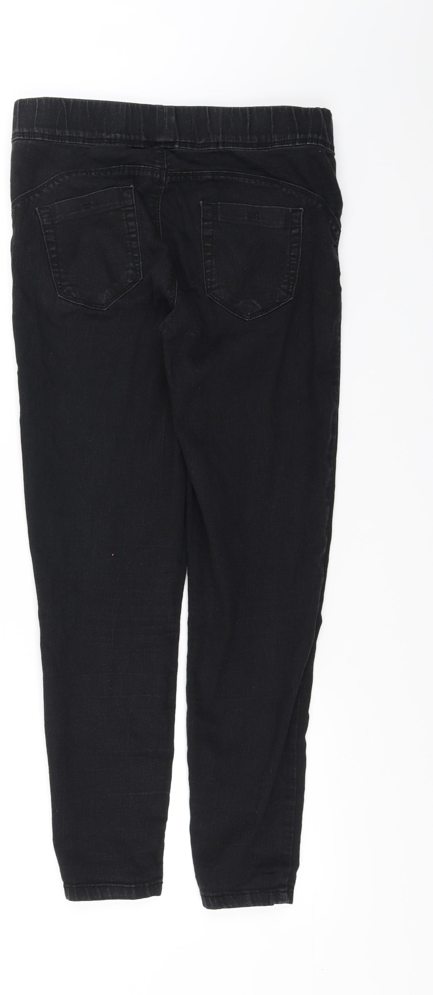 denimco Womens Black   Skinny Jeans Size 10 L25 in