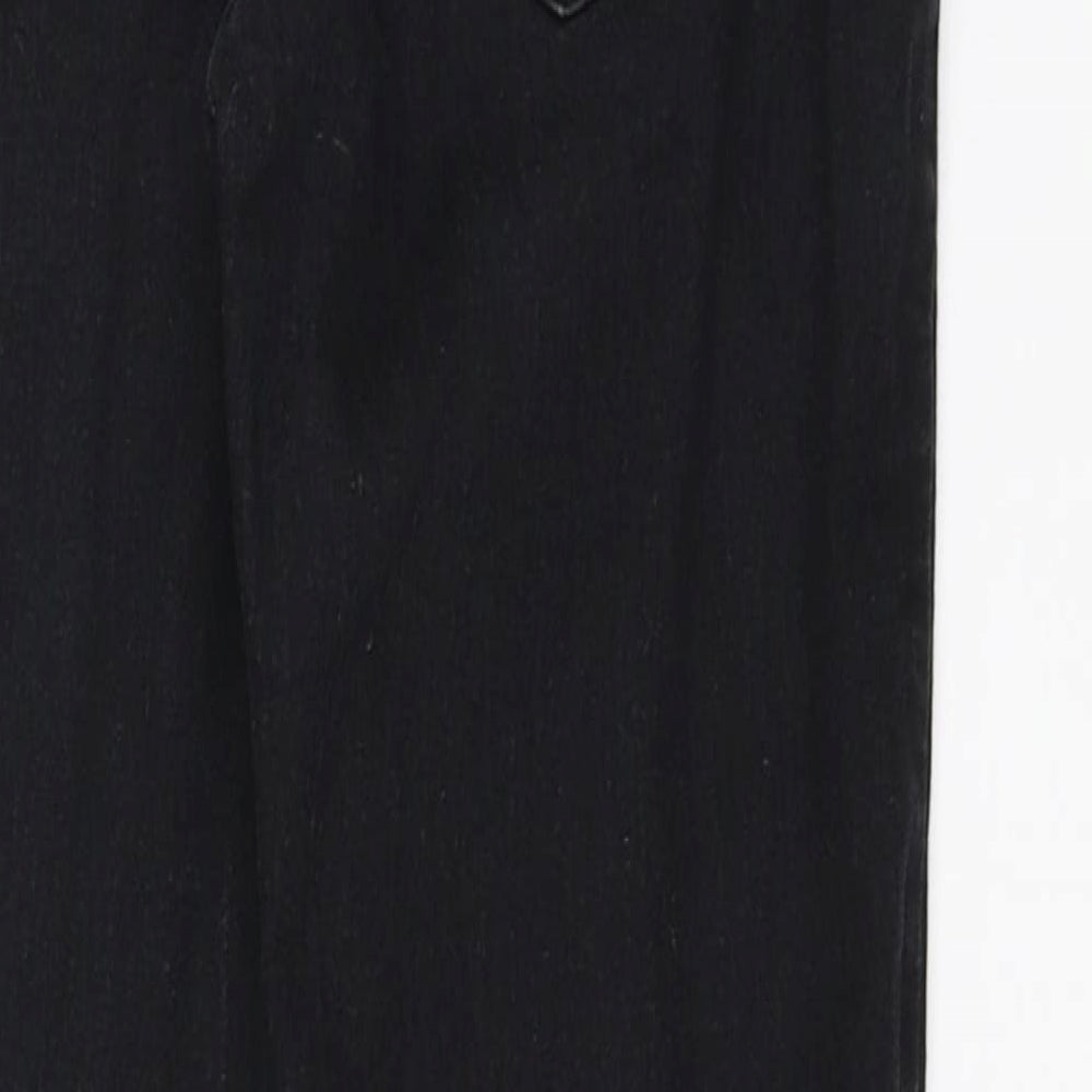 denimco Womens Black   Skinny Jeans Size 10 L25 in