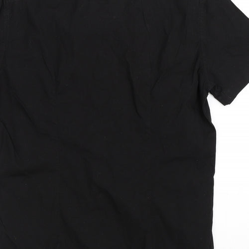 Guide London Mens Black    Button-Up Size M