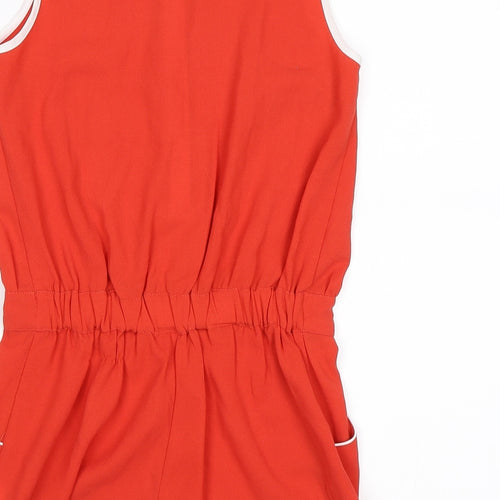 Marks and Spencer Girls Red   Playsuit One-Piece Size 9-10 Years
