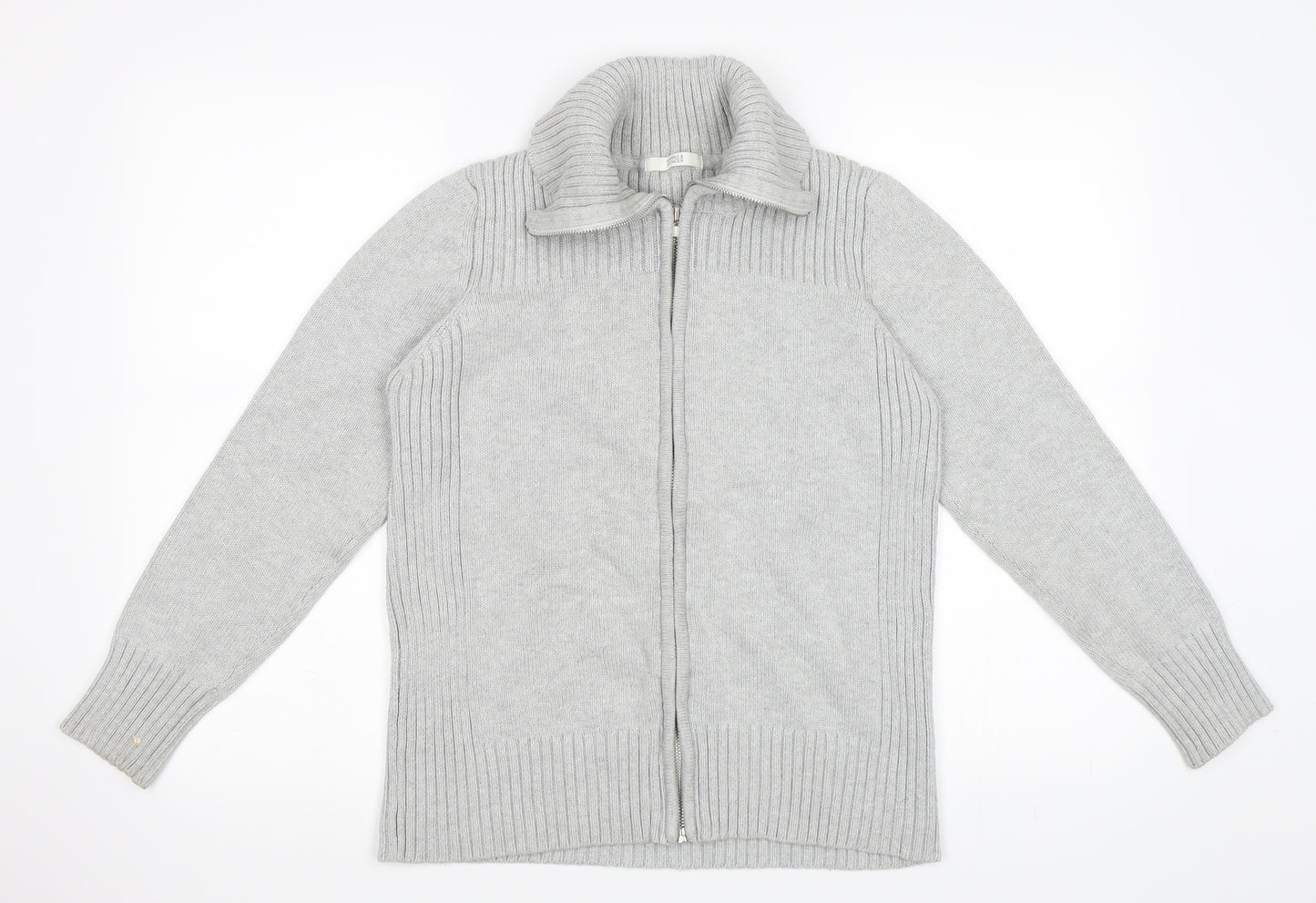Marks and Spencer Womens Grey   Cardigan Jumper Size 16
