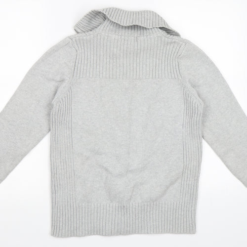 Marks and Spencer Womens Grey   Cardigan Jumper Size 16