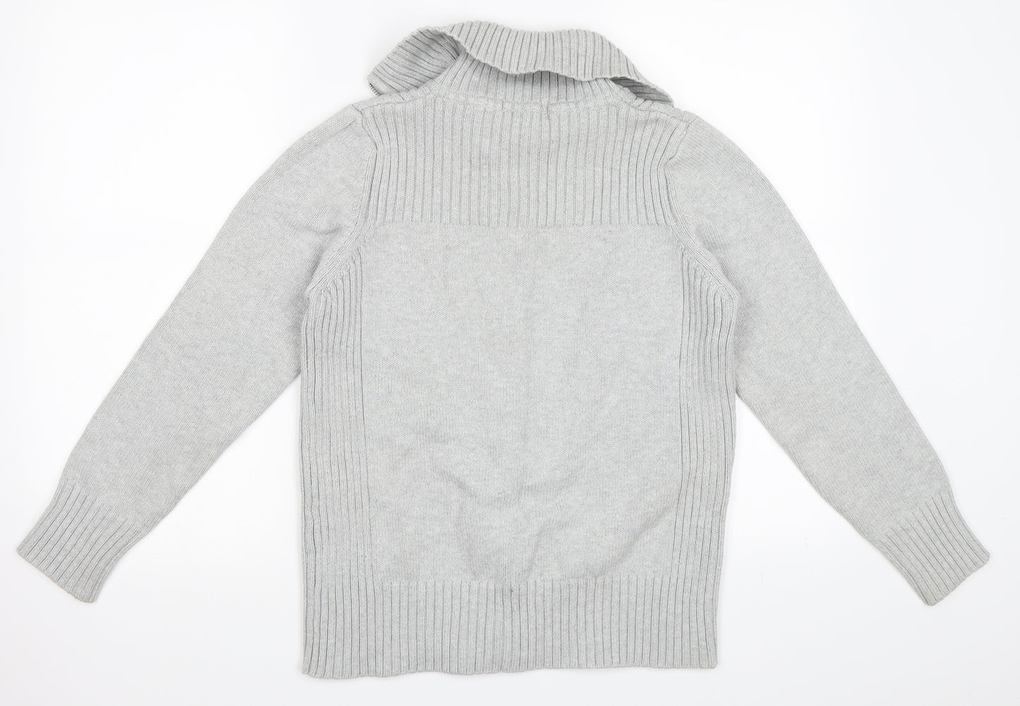 Marks and Spencer Womens Grey   Cardigan Jumper Size 16