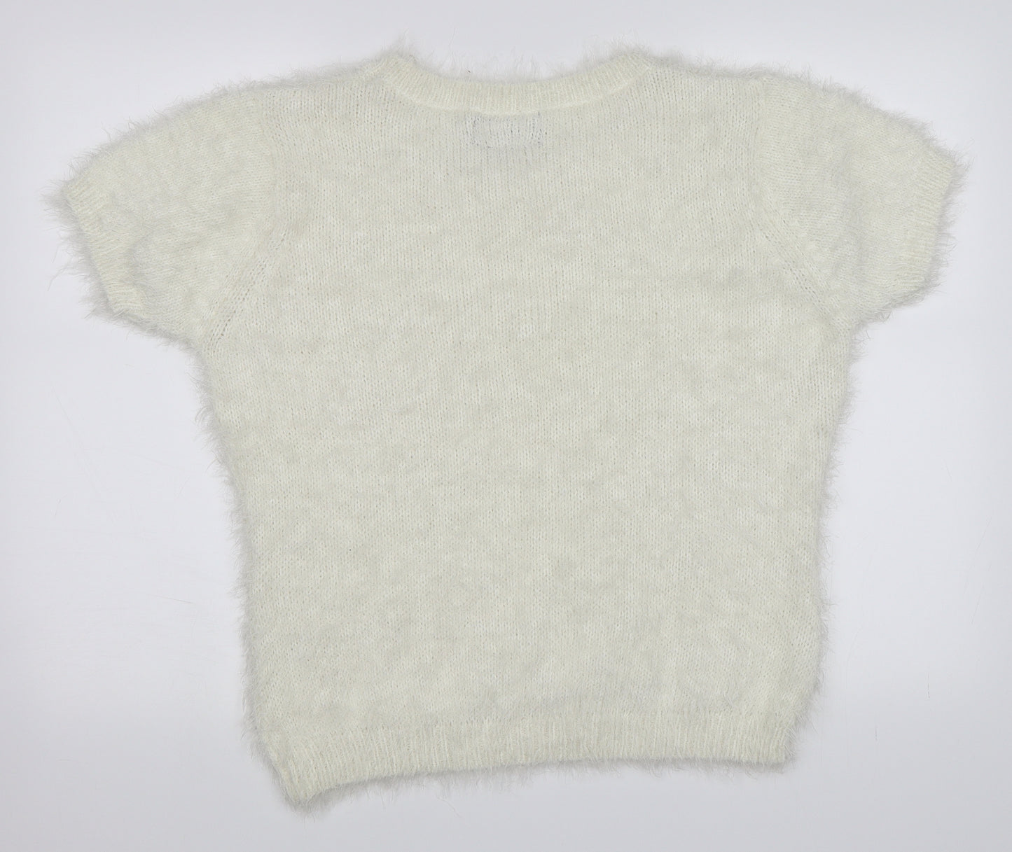 Originals Knitwear Womens White   Pullover Jumper Size L