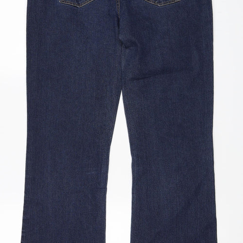 Yes Yes Womens Blue   Bootcut Jeans Size 14 L28 in