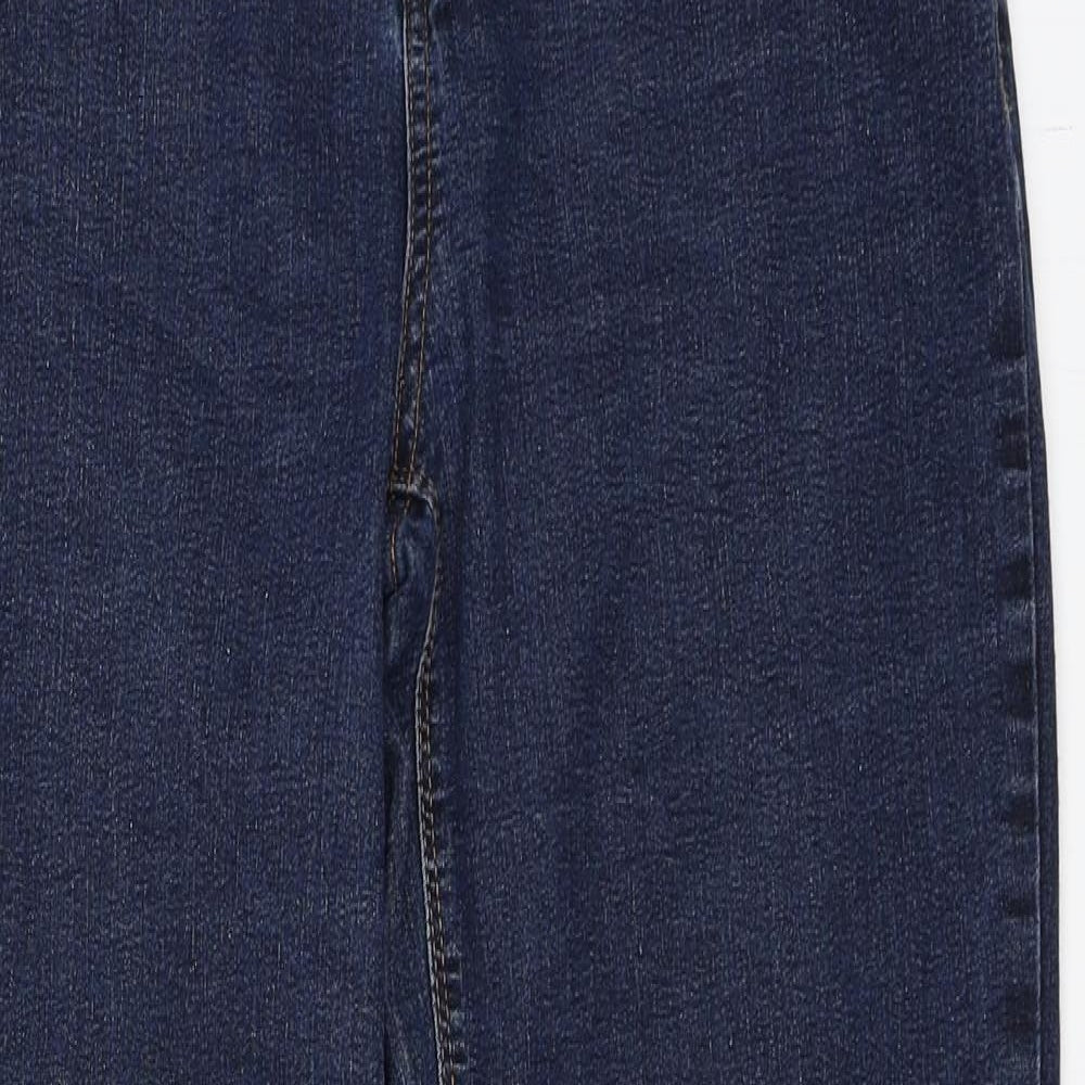 Yes Yes Womens Blue   Bootcut Jeans Size 14 L28 in