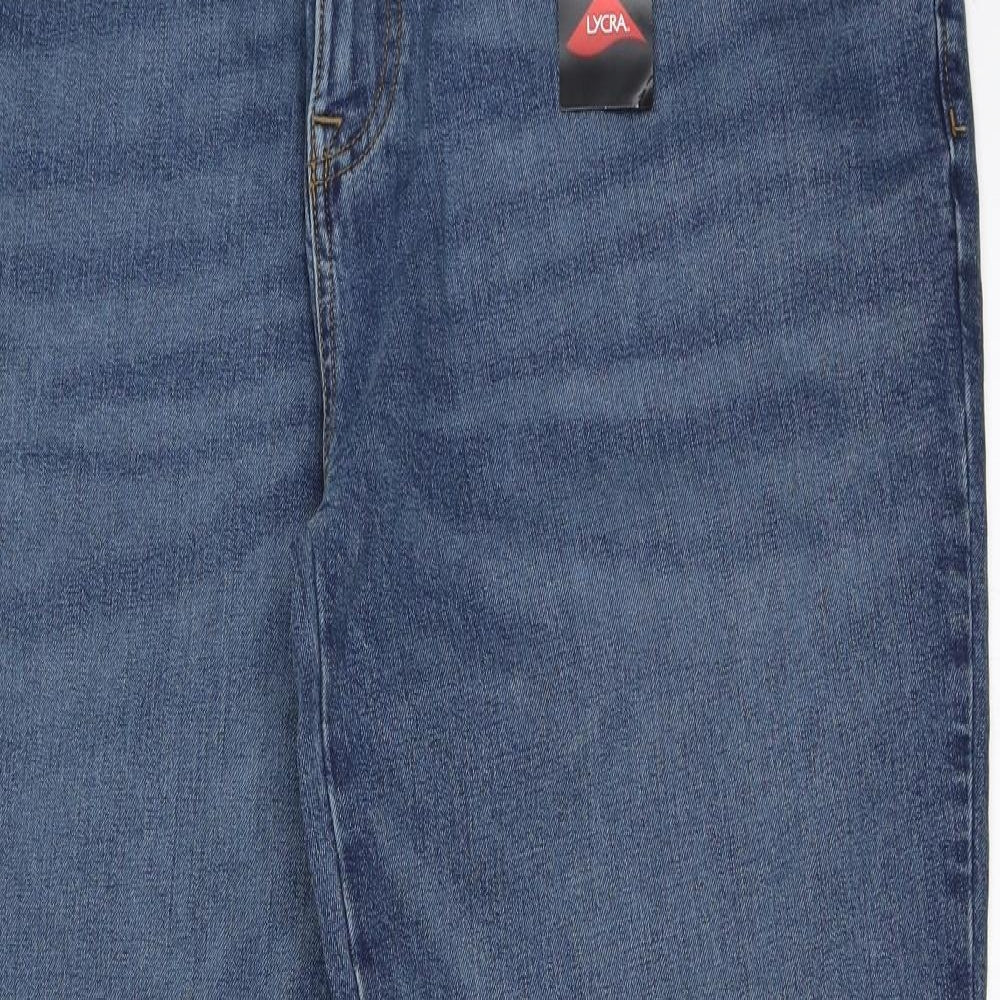 TU Mens Blue   Bootcut Jeans Size 42 in L32 in