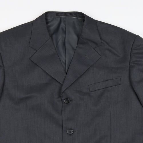 Zantos Mens Grey   Jacket Blazer Size 42