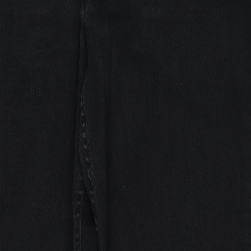 George Mens Black   Straight Jeans Size 38 L32 in